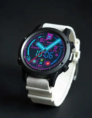 Hybrid Watch Face CUE140 screenshot 1