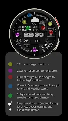 Watch Face CUE144 screenshot 2