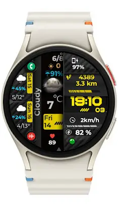 Watch Face CUE145 screenshot 6