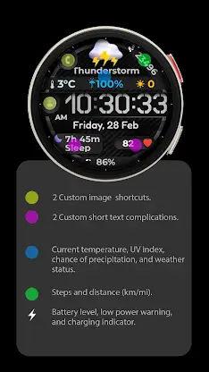 Watch Face CUE146 screenshot 6