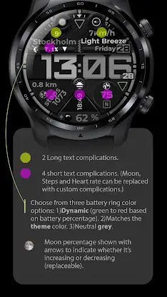 Watch Face CUE149 screenshot 2