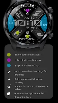 Watch Face CUE150 screenshot 3