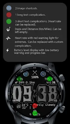 Watch Face CUE156 screenshot 2