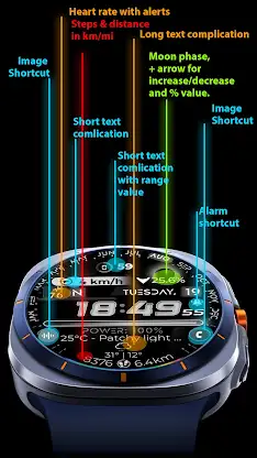 Watch Face CUE161 screenshot 2