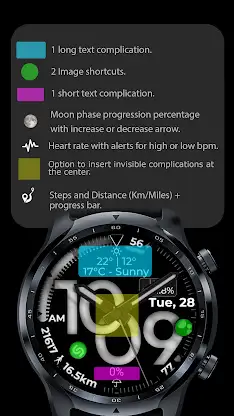 Watch Face CUE164 screenshot 3