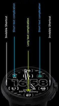 Watch Face CUE165 screenshot 2