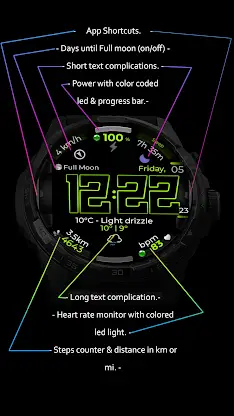 Watch Face CUE169 screenshot 3