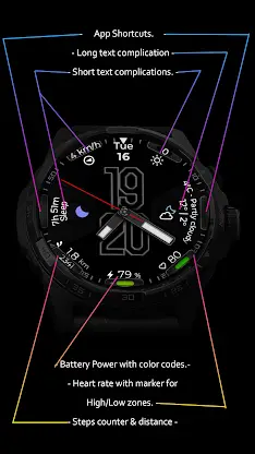 Watch Face CUE170 screenshot 3