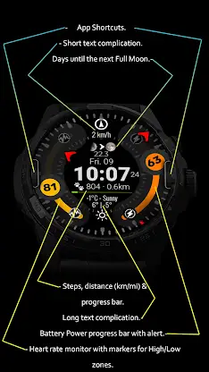 Watch Face CUE171 screenshot 2