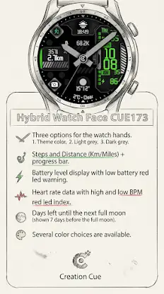 Watch Face CUE173 screenshot 3