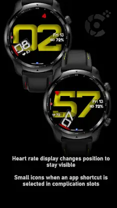 Digital Watch Face CUE174 screenshot 4