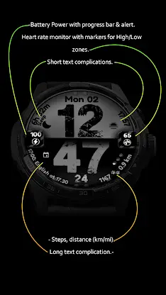 Watch Face CUE Indus screenshot 3