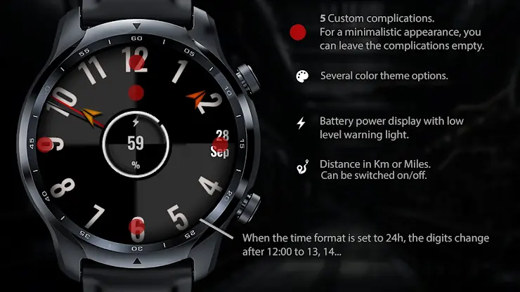 Analogue Watch Face CRC082 screenshot 2