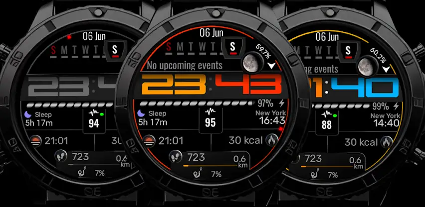 Digital Watch Face CRC087 screenshot 4