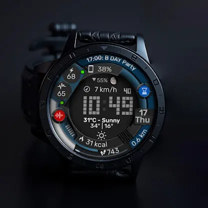 Digital Watch Face CRC092 screenshot 1