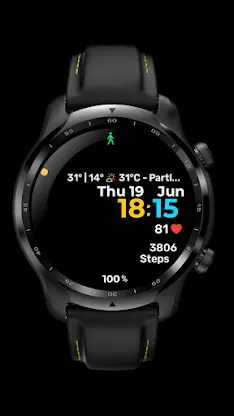 Digital Watch Face CRC080 screenshot 7