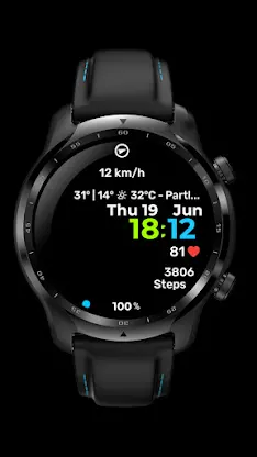 Digital Watch Face CRC080 screenshot 8