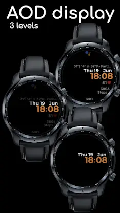 Digital Watch Face CRC080 screenshot 3