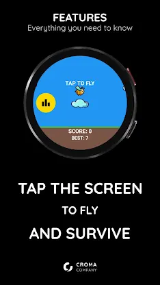 Buzzing Bee Adventure Wear OS screenshot 1