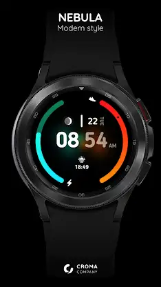 Nebula Watch Face Wear OS screenshot 1