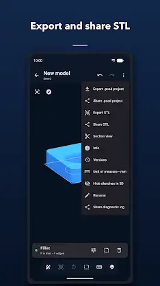 Pocket CAD 3D screenshot 7