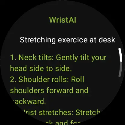 WristAI: GPT Ai for smartwatch screenshot 5