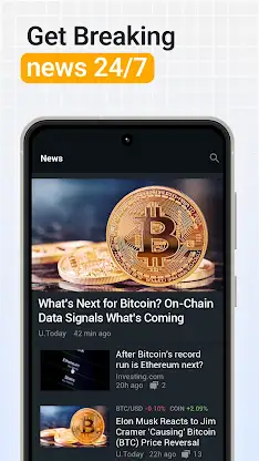 Investing: Crypto Data & News screenshot 3