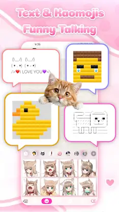 Cute Bow Cat Super Theme screenshot 5