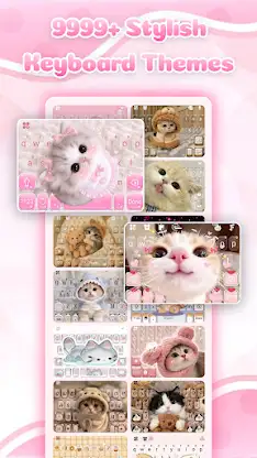 Cute Bow Cat Super Theme screenshot 2