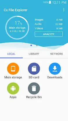Cx File Explorer screenshot 1