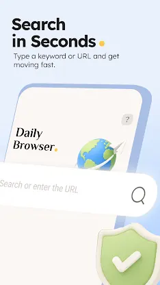 Daily Browser - Private Simple screenshot 2