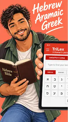 TriLex: Hebrew & Greek Lexicon screenshot 1