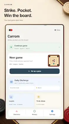 Carrom screenshot 1