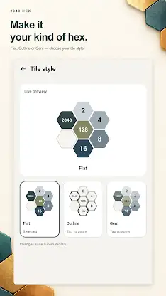 2048 Hex screenshot 8