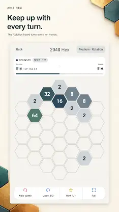 2048 Hex screenshot 4