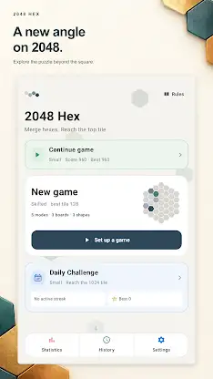 2048 Hex screenshot 1