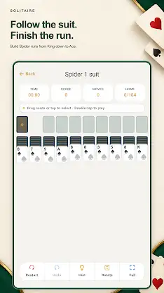 Solitaire screenshot 4