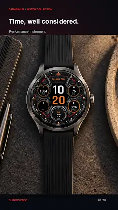 Chrono Edge: Sport Watch Face screenshot 6