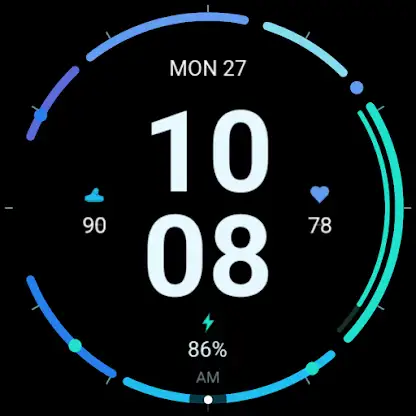 Lumen: Neon Digital Watch Face screenshot 4