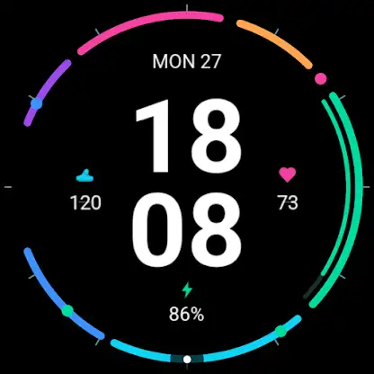 Lumen: Neon Digital Watch Face screenshot 5