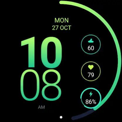 Nexus: Futuristic Watch Face screenshot 3