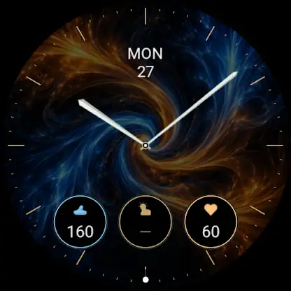 Vortex: Swirl Watch Face screenshot 2