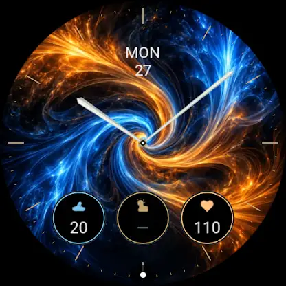 Vortex: Swirl Watch Face screenshot 4