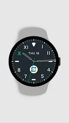 California Analog watch face screenshot 4
