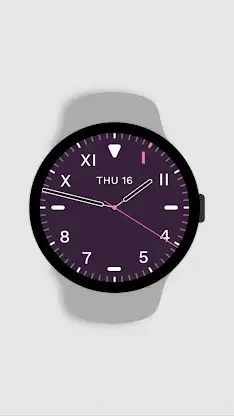 California Analog watch face screenshot 3