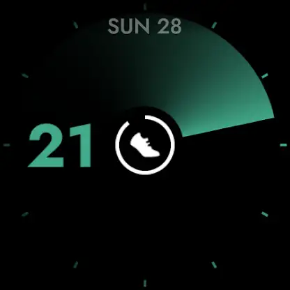 Circle Analog watch face screenshot 3