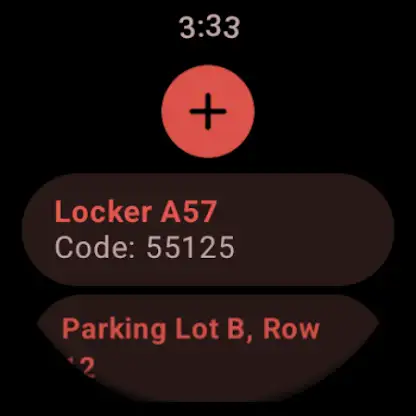 Notes for Wear OS screenshot 1