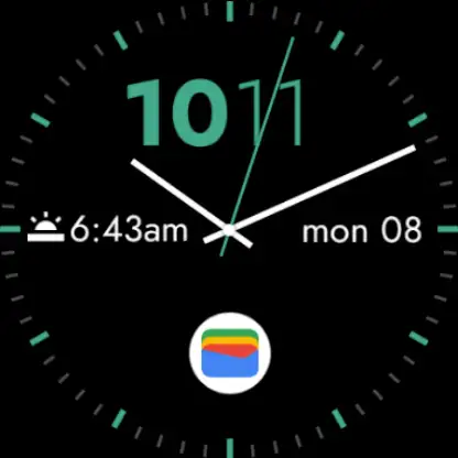 Stats Hybrid watch face screenshot 1