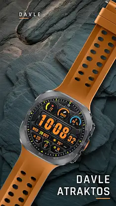 DAVLE ATRAKTOS Flip Watch Face screenshot 8