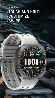 DAVLE ATRAKTOS Flip Watch Face screenshot 7